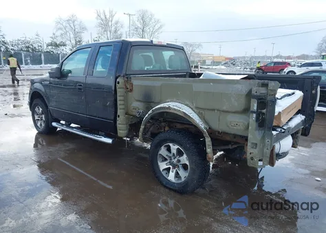 2014 Ford F-150 Stx из США, поврежденный, VIN 1FTEX1EM4EFD02351